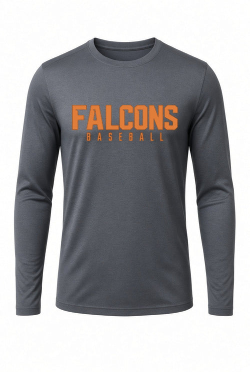 Falcons Baseball Long Sleeve T-Shirt
