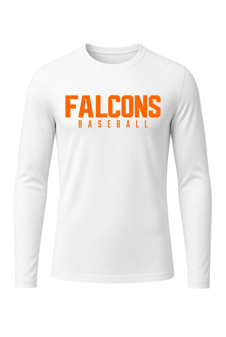 Falcons Baseball Long Sleeve T-Shirt