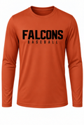 Falcons Baseball Long Sleeve T-Shirt