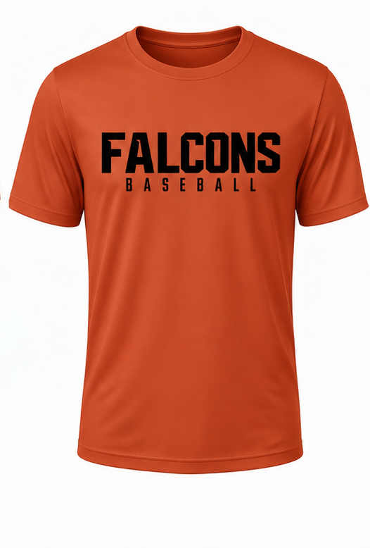 Falcons Baseball Short Sleeve T-Shirt
